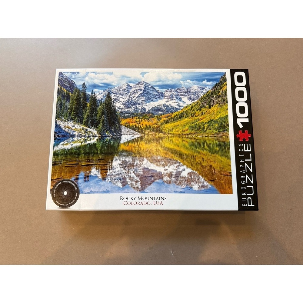 Rocky Mountains Eurographics puzzle 1000 Pcs Colorado USA Photography Landscape